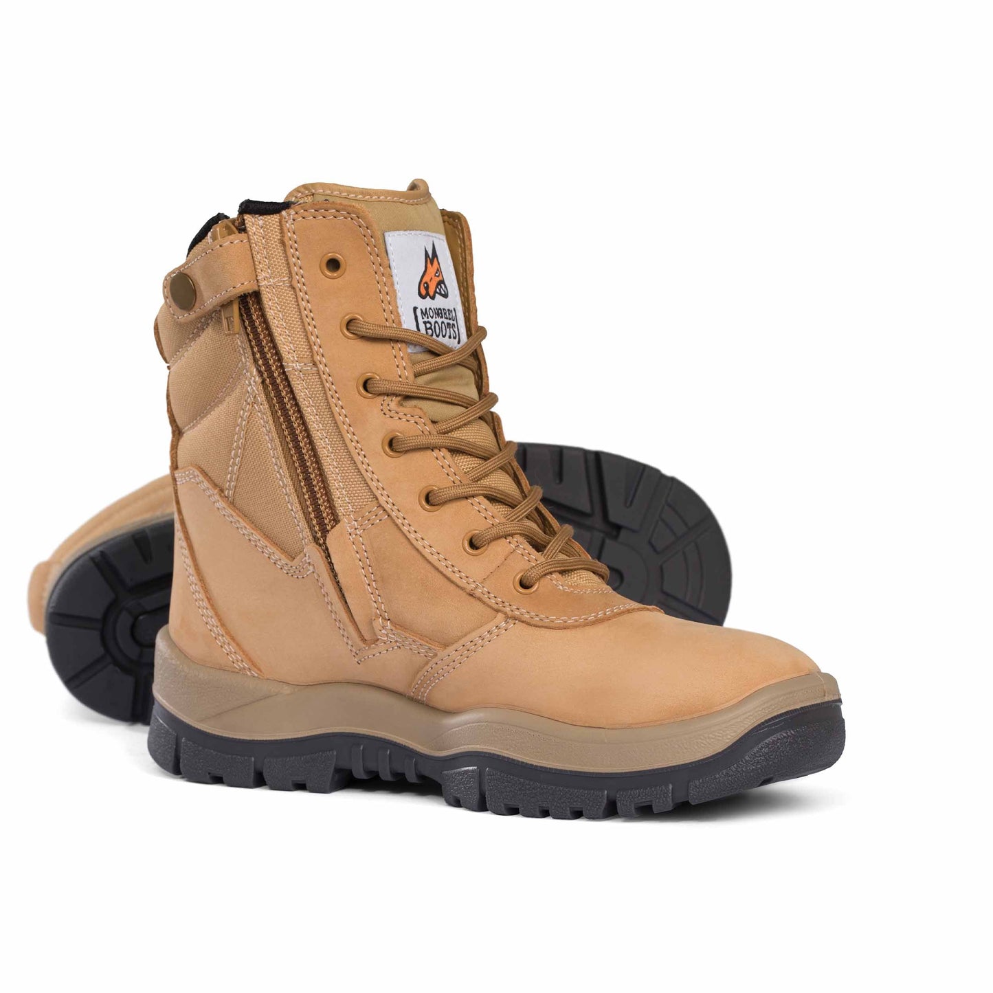Mongrel Zipsider Boot - 251050-Queensland Workwear Supplies