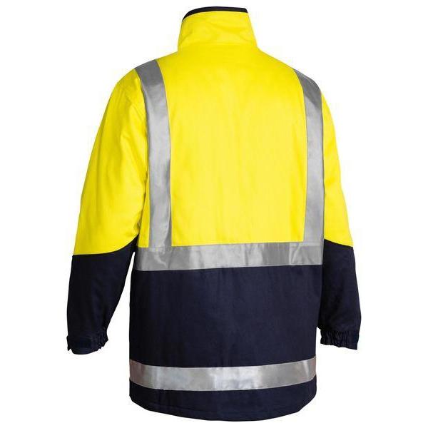 Bisley Taped HiVis 3-in-1 Drill Jacket - BJ6970T-Queensland workwear Supplies