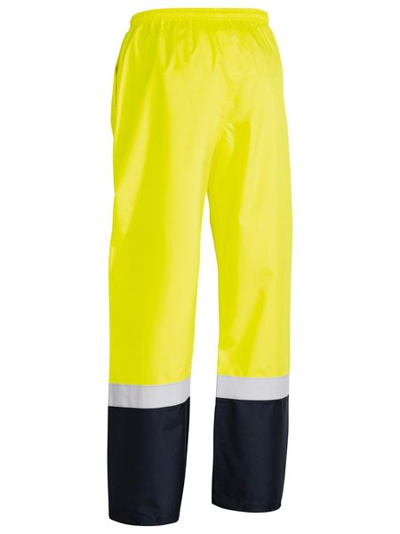 Bisley Taped Hi Vis Mens Rain Shell Pants - BP6965T