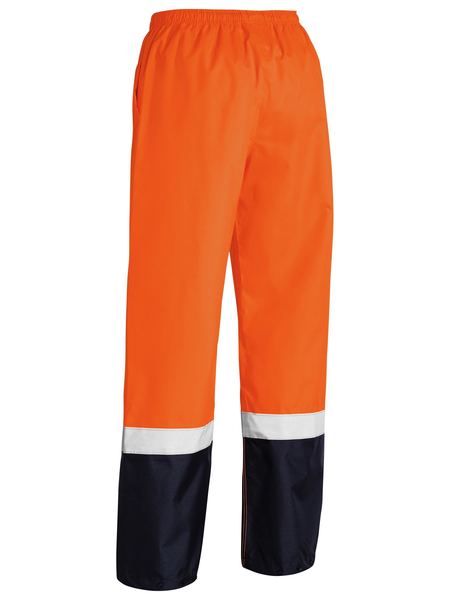 Bisley Taped Hi Vis Mens Rain Shell Pants - BP6965T