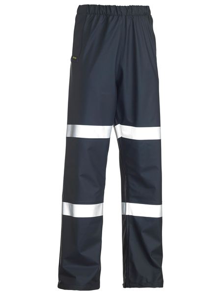 Bisley Taped Stretch PU Mens Rain Pants - BP6936T