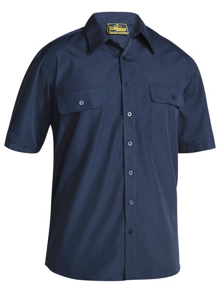 Bisley Permanent Press Short Sleeve Shirt - BS1526