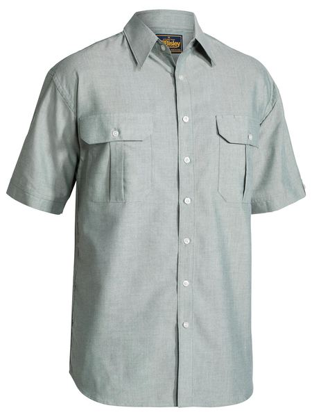 Bisley Oxford Short Sleeve Shirt - BS1030