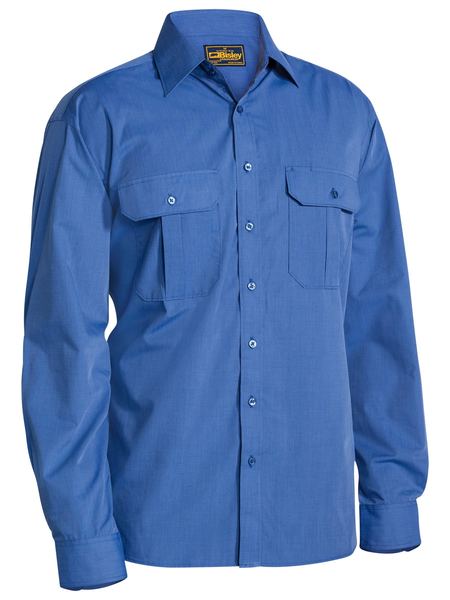 Bisley Mens Metro Long Sleeve Shirt - BS6031