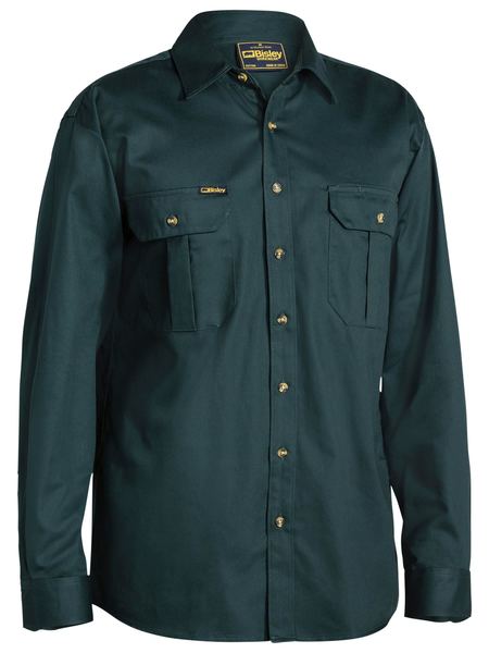 Bisley Original Cotton Long Sleeve Drill Shirt - BS6433