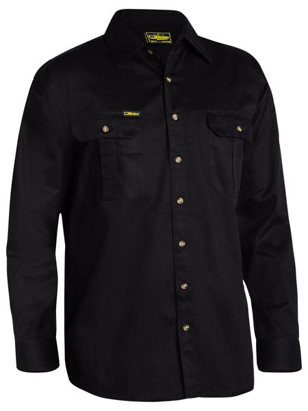 Bisley Original Cotton Long Sleeve Drill Shirt - BS6433