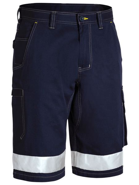 Bisley Taped Cool Vented Lightweight Mens Cargo Shorts - BSHC1432T