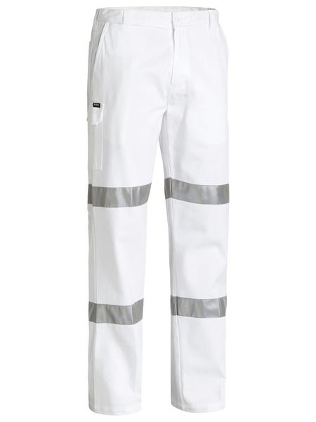 Bisley Taped Night Cotton Mens Drill Pants - BP6808T