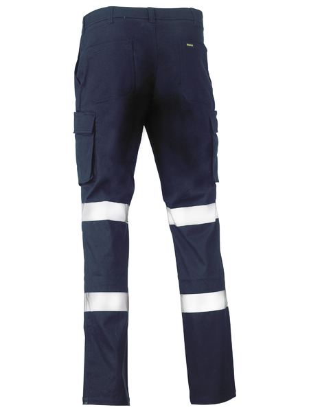 Bisley Taped Stretch Cotton Drill Cargo Pants - BPC6008T