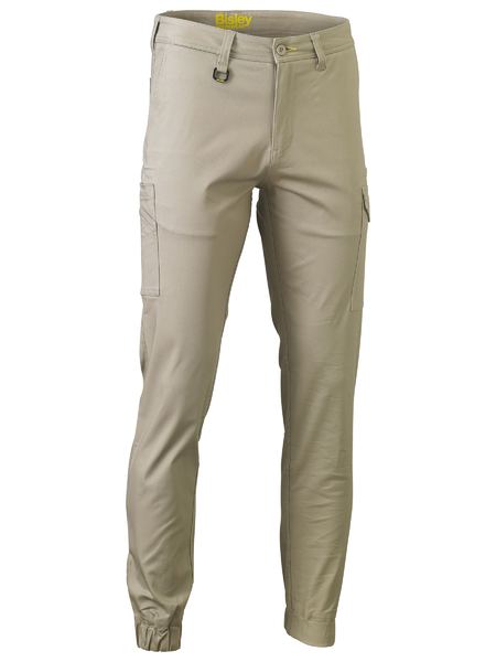 Bisley Stretch Cotton Drill Cargo Cuffed Pants - BPC6028