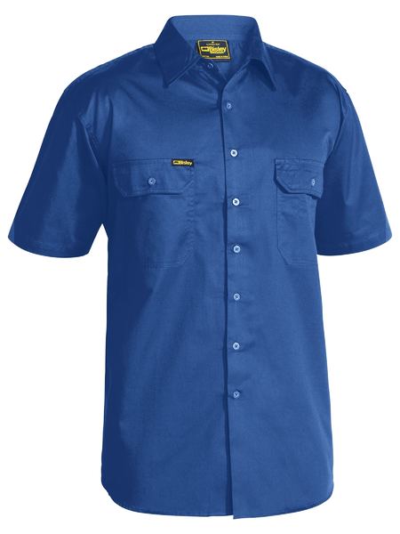 Bisley Cool Lightweight Short Sleeve Drill Shirt - BS1893