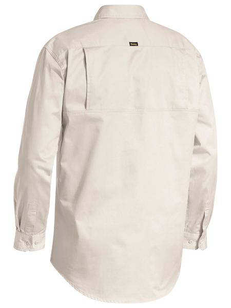 Bisley Closed Front Cool Lightweight Long Sleeve Drill Shirt - BSC6820