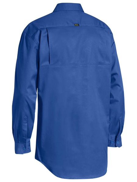 Bisley Closed Front Cool Lightweight Long Sleeve Drill Shirt - BSC6820