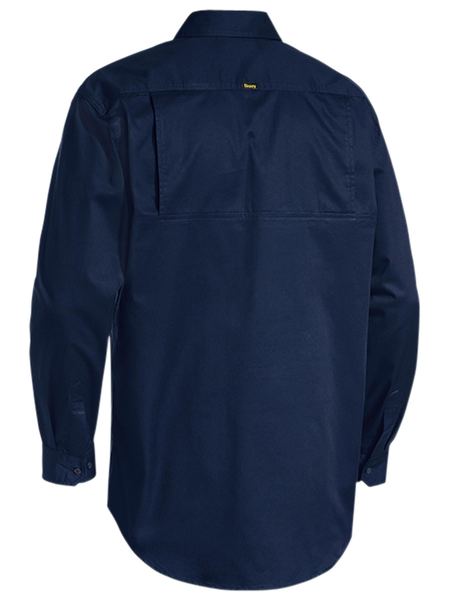 Bisley Closed Front Cool Lightweight Long Sleeve Drill Shirt - BSC6820