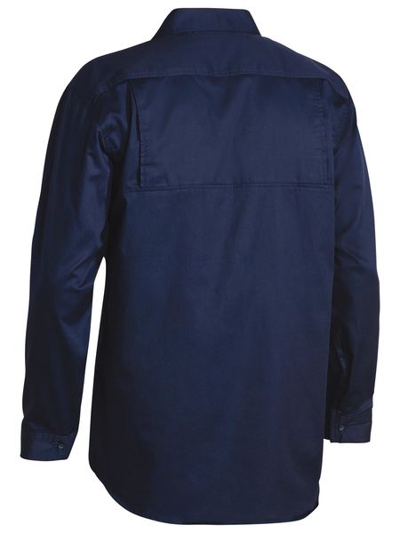 Bisley Cool Lightweight Long Sleeve Drill Shirt - BS6893