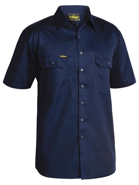 Bisley Cool Lightweight Short Sleeve Drill Shirt - BS1893