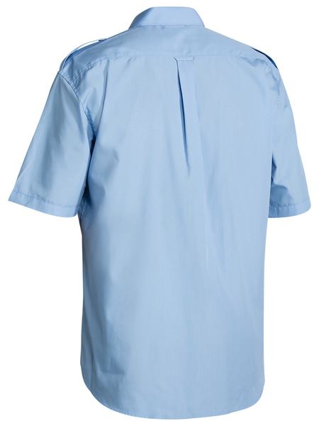 Bisley Epaulette Permanent Press Short Sleeve Shirt - B71526