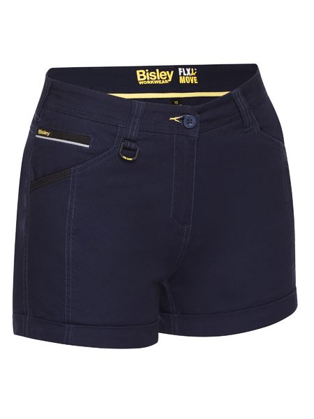 Bisley Womens Flx & Move Short Shorts - BSHL1045