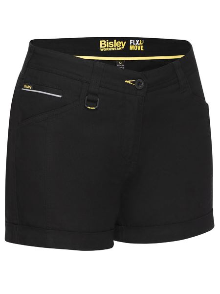 Bisley Womens Flx & Move Short Shorts - BSHL1045