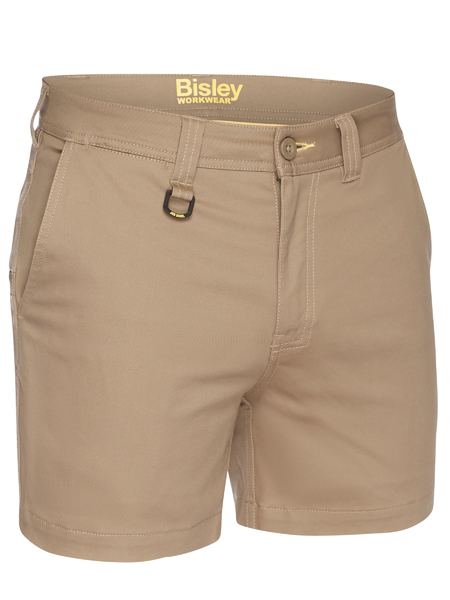 Bisley Mens Stretch Cotton Drill Short Shorts - BSH1008