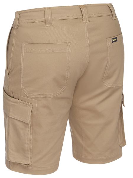 Bisley Mens Stretch Cotton Drill Cargo Shorts - BSHC1008