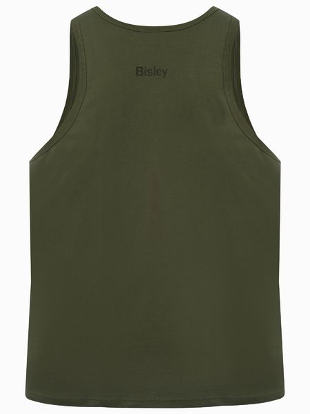 Bisley Cotton Logo Singlet - BKS063