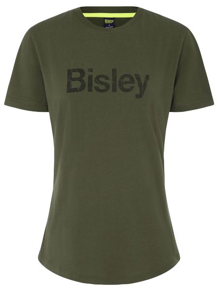 Bisley Womens Cotton Logo Tee - BKTL064