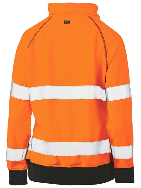 Bisley Womens Taped Hi Vis Fleece Jumper - BKL6818T