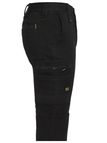 Bisley Flx & Move Stretch Denim Cargo Cuffed pants - BPC6335