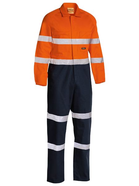 Bisley Taped Hi Vis Drill Coverall - BC6357T