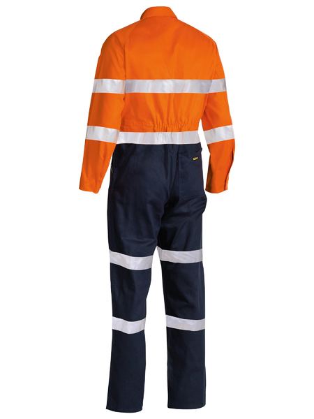 Bisley Taped Hi Vis Drill Coverall - BC6357T