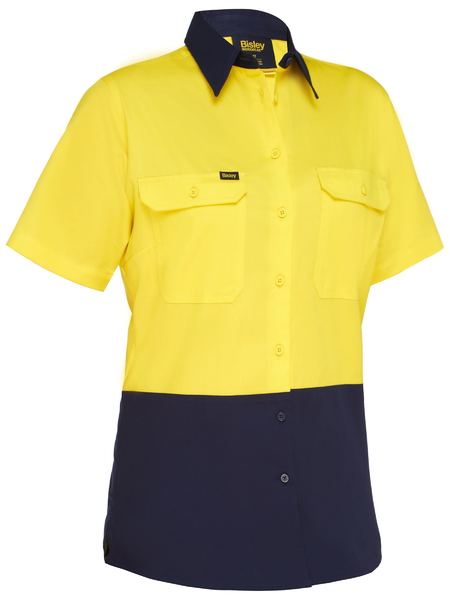 Bisley Womens Shirt Short Sleeve Cool Light Weight - BL1895
