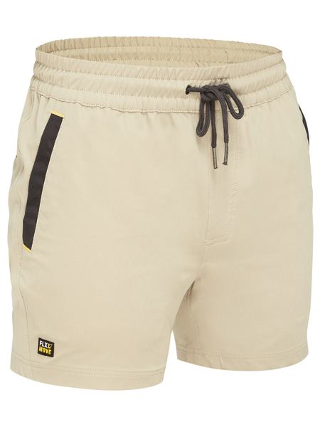 Bisley Flx & Move 4-Way Stretch Elastic Waist Shorts - BSH1331