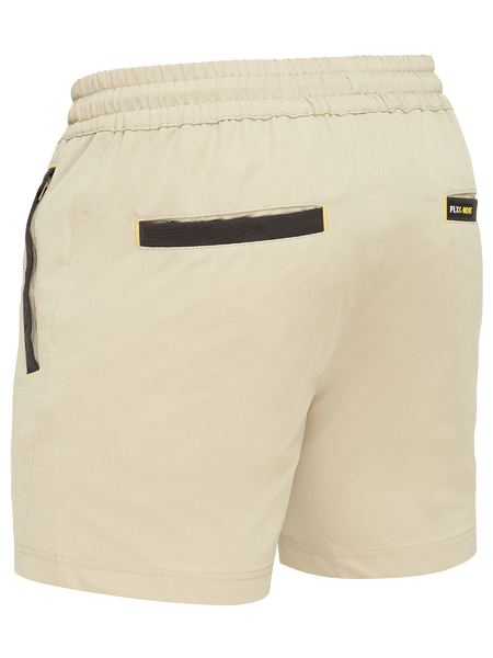 Bisley Flx & Move 4-Way Stretch Elastic Waist Shorts - BSH1331