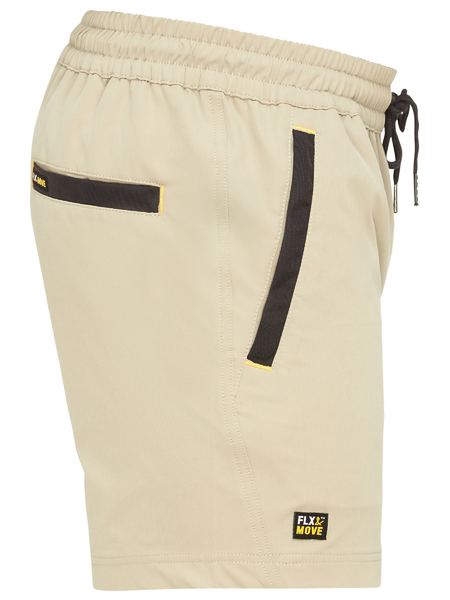 Bisley Flx & Move 4-Way Stretch Elastic Waist Shorts - BSH1331