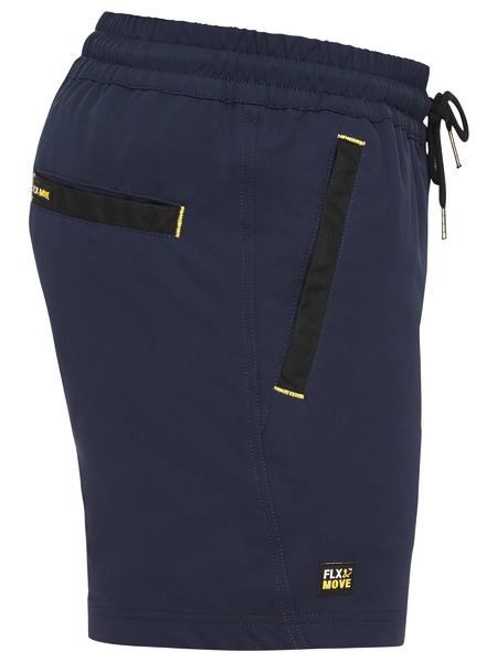 Bisley Flx & Move 4-Way Stretch Elastic Waist Shorts - BSH1331