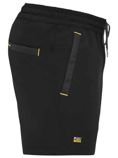 Bisley Flx & Move 4-Way Stretch Elastic Waist Shorts - BSH1331