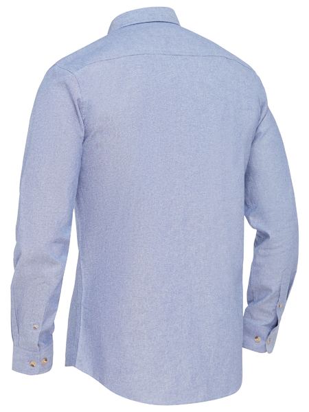 Bisley Mens Long Sleeve Chambray Shirt - BS6407