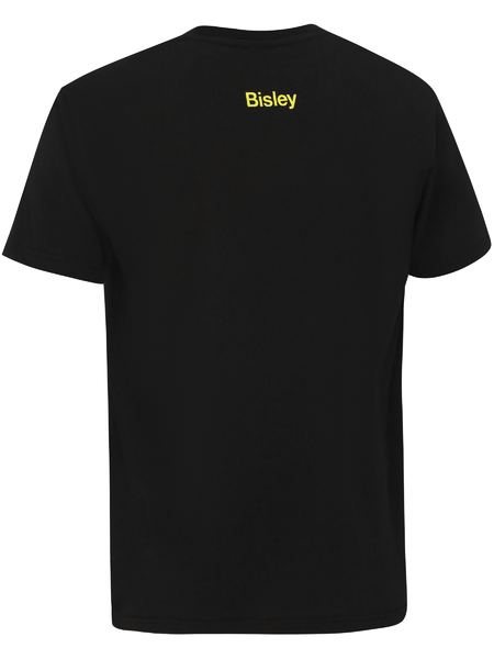 Bisley Cotton Outline Logo Tee - BKT084