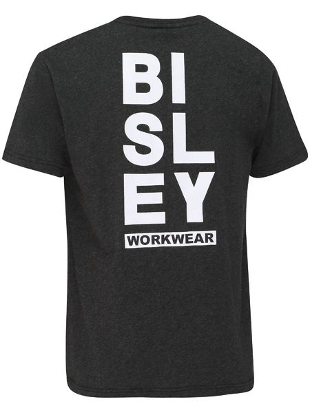 Bisley Cotton Vertical Logo Tee - BKT091