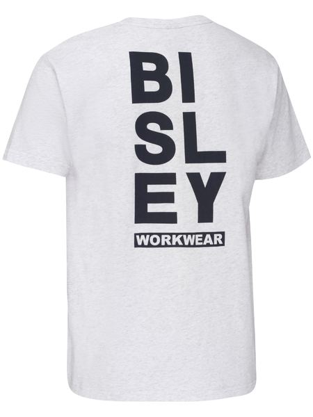 Bisley Cotton Vertical Logo Tee - BKT091