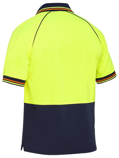 Bisley Recycle Two Tone Hi Vis Short Sleeve Polo - BK1440