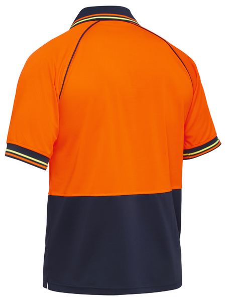 Bisley Recycle Two Tone Hi Vis Short Sleeve Polo - BK1440