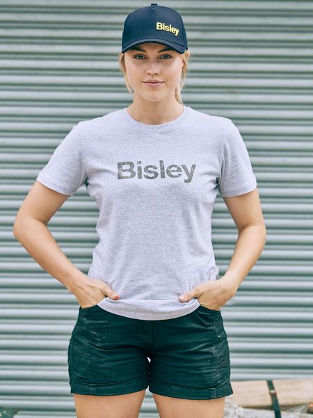 Bisley Womens Cotton Logo Tee - BKTL064