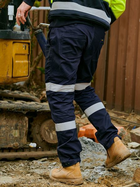 Bisley Taped Stretch Cotton Drill Cargo Pants - BPC6008T