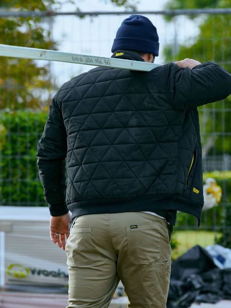 Bisley Diamond Quilted Bomber Jacket - BJ6976