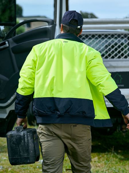 Bisley 2 Tone Hi Vis Bomber Jacket - BJ6730