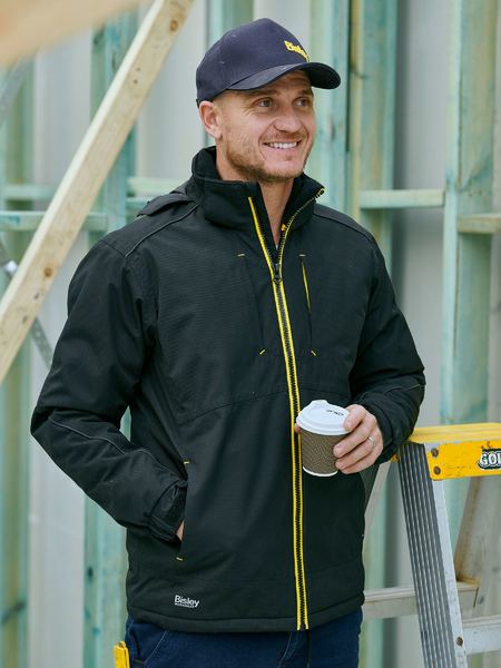 Bisley Flx & Move Heavy Duty Dobby Jacket - BJ6943