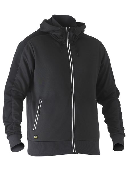 Bisley Unisex Flx & Move Jumper Zip Hoodie - BK6901