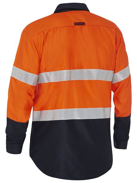 Bisley Mens Shirt Fire Retardant (FR) Apex 160 Tape - BS8338T